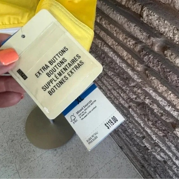 Jones New York Signature Light Yellow Jacket - Picture 10 of 11